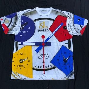 Vintage Jacob & Co World Clock Shirt